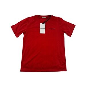 LES BENJAMINS Red Short Sleeve Tee 926 T-Shirt Men's Top‎ size Medium